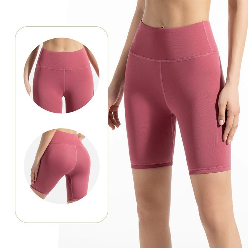 Women High Waist Abdominal Tucking Quick Drying Yoga Pants Running Sports Capsules Fitness Breathable Tight Shorts