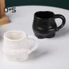 Cană de cafea Fat Belly 320 ml Cana drăguță din ceramică Cești de ceai pentru mic dejun, lucrate manual, veselă noutate Cadouri de vacanță pentru inaugurarea casei