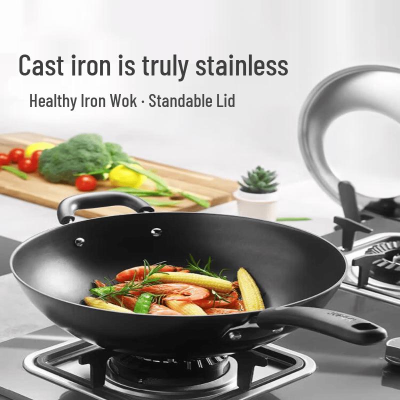 Supor Cast Iron Wok