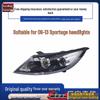 Compatible Kia Sportage Headlight Assembly 2009-2013: High Beam Front Light