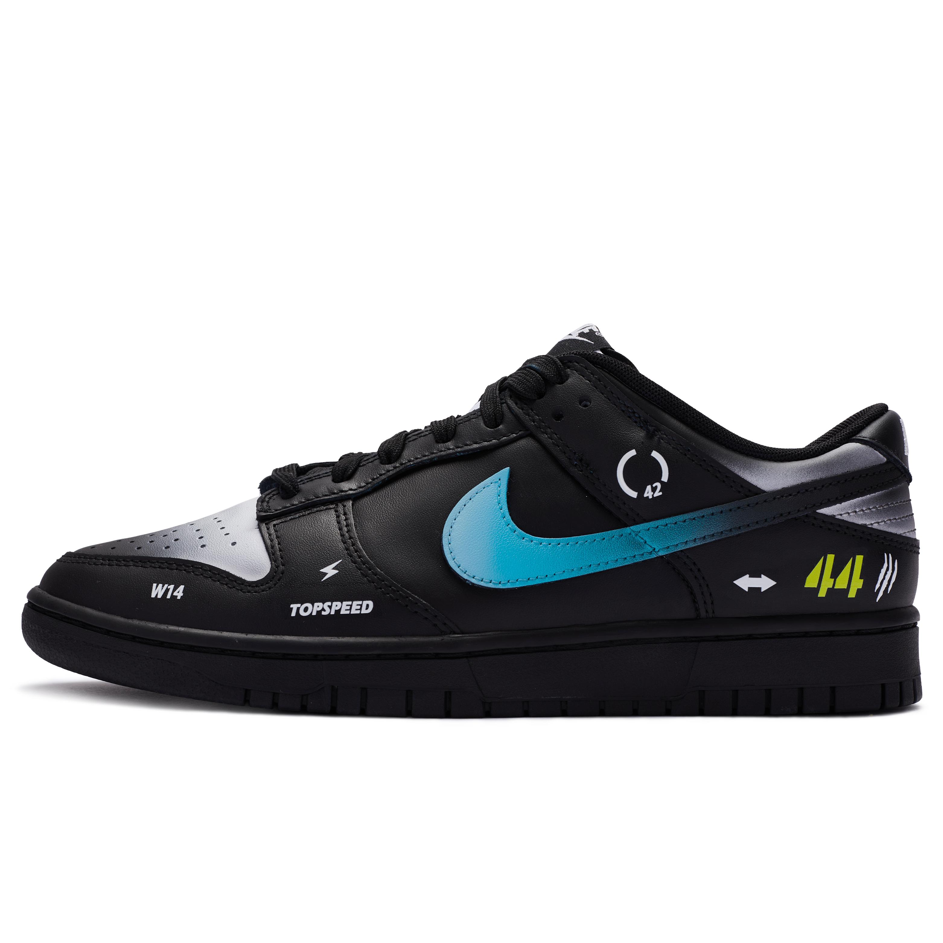 

Nike Dunk Low top Skateboard Shoes Unisex Black White DD1391-100(Team80) 41