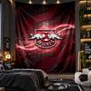 Arazzo da Appendere alla Parete Tessuto con Stampa Calcio RB Lipsia per Soggiorno Camera da Letto Decorazione per la Casa