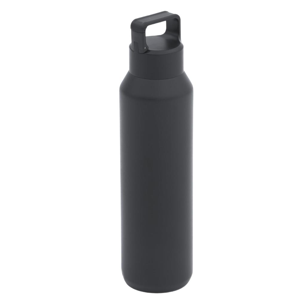 Takeda Corporation [Water Bottle, Insulated, Outdoor Use] Black 8 x 8 x 32cm 1000ml Screw Carbonated Water Bottle BK STB-1000BK