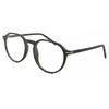 Full Rim Oval Black Smartbuy Collection Aulav Ac10 Fashion Unisex Eyeglasses