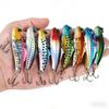 Submerged Vibrating Bionic Bait Set12.5G6.5CMWith Sound Beads6Reflective Hook with Protruding Eye Lure Fishing Gear