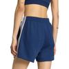 Adidas Originals Adicolor Series Striped Elastic Comfortable Fleece Casual Shorts Women shorts KG3696