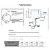 Midea Household Storage Electric Water Heater CN plug (adapter included)