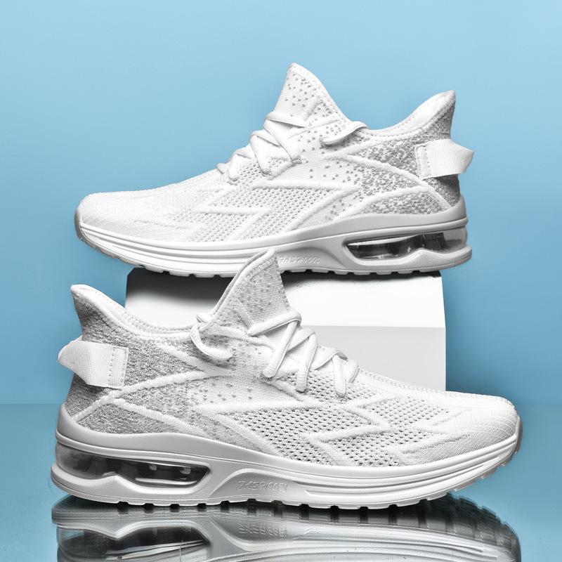 Men's casual sports shoes low-top air cushion men's running sports shoes large size sports shoes spring and summer new men's shoes