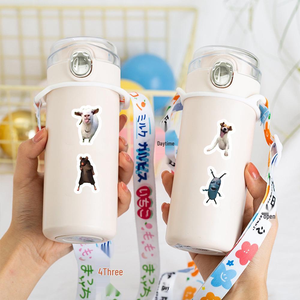 Cat Meme Sticker Roll: 500 Cute & Funny Stickers for DIY Projects, Phones & More