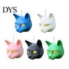 Squirrel Snack Holder Cat Head Feeder, Funny Animal Face, Outdoor Hanging Plastic Wildlife Feeder Garden Feeding Station for Backyard Patio Decor Face
