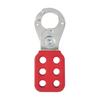 Six Holes Safety Lockout Hasp Metal Clamp Scissor Action 25Mm Dia Jaw For Industrial Site Electrical Safety Lockout Work