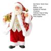Christmas Santa Claus Doll Decoration Handcrafted Home Office Xmas Tree Santa Figurine Hanging Ornament Holiday Party Pendant