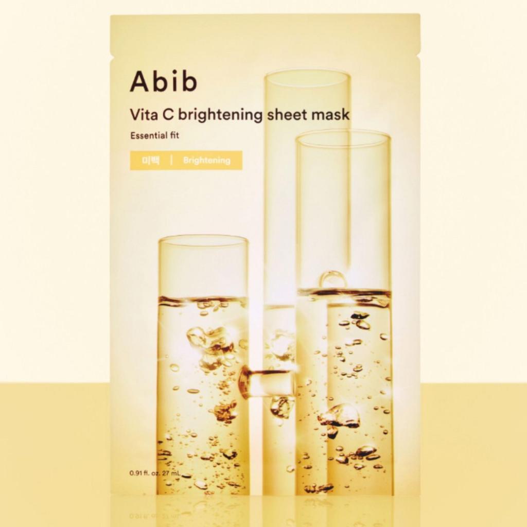 Abib Vita C Brightening Essential Fit Sheet Mask 10pcs