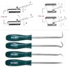 4Pcs Pick and Hook Set with Non-Slip Handle Oil Seal Screwdriver To Remove Small Fuses, Wire Plugs and O Rings