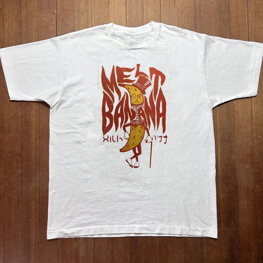 Melt-Banana Band Poster Album Concert Cotton Gift For Fan Shirt DM637 Unisex T-Shirt S