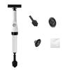 Adjustable Air Pressure Pipe Unclogger 3/5 Attachments For Toilet Sink Shower Drain Maintenance