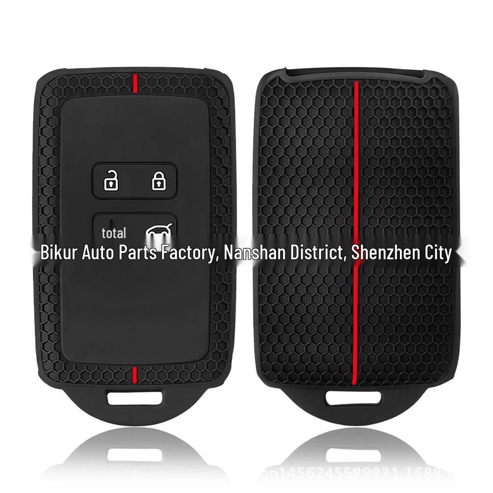 Renault Koleos/Kadjar 4-Button Silicone Remote Car Key Cover