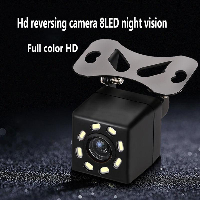 Parking reversing camera universal CCD car rearview camera LED night vision car supplies lens fisheye.