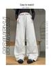 2025 Girls' Spring/Autumn Middle School Straight-Leg Cargo Sweatpants