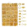  275pcs Metal Hair Cuffs Clip Hair Rings for Braids Dreadlocks Adjustable Unisex Jewelry Styling Kits for Adults Teens