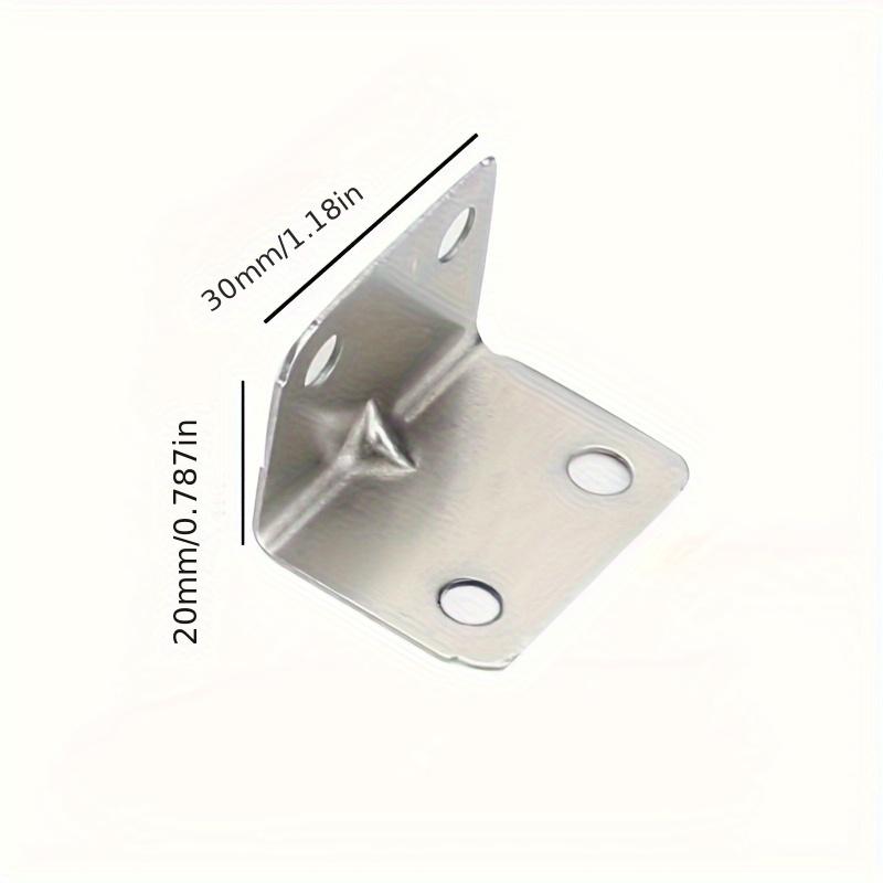 High quality metal corner code bracket 90° corner code laminated furniture board wooden furniture connection cabinet with screws
