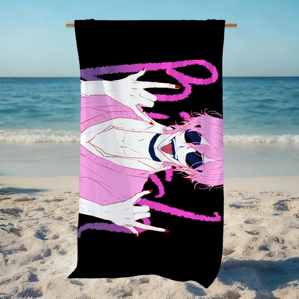 Y-yarichins anime cute B-bitch Clubs Towel Beach Quick Dry Soft Pool Towels Gift for Travel Gym Shower Camping sports