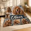 Softball and Bow Coral Fleece Blanket