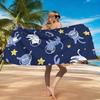 Weltraumkatzen Strandtuch Schnelltrocknend Klein bis Groß Badetuch für Strand Pool Sport Yoga Fitnessstudio Zuhause Reisehandtuch Geschenk für Freund