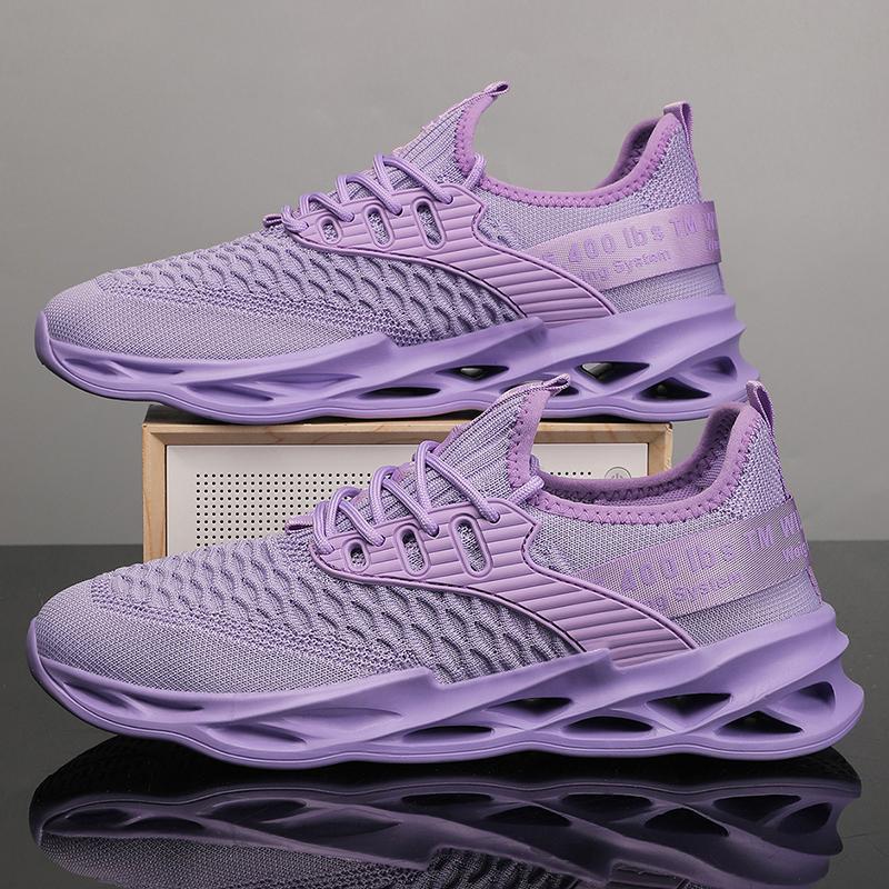 New direct supply men s high-top sneakers large-size fly-woven shoes breathable support 36