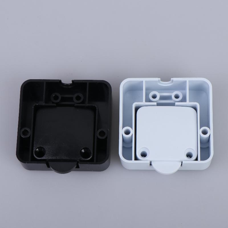 1Pcs Cabinet Lamp Switch Black 2A 250V Automatic Door Activated Light Control Switch For Wardrobe Drawer Cabinet