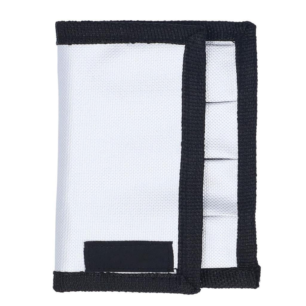 Battery Pouch Case Oxford Fabric 4 Slots Belt Loop Battery Bag Holder for Indoor Outdoor Use