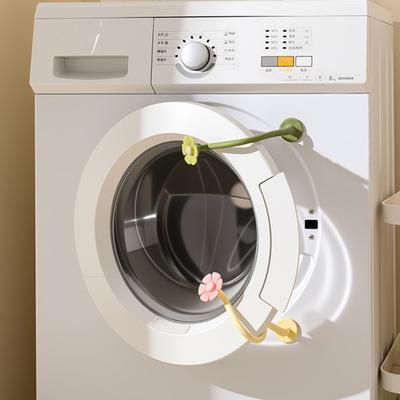 Front Load Washer Door Prop Washing Machine Door Holder with Magnetic Base Keeping Door Open Odor Prevention Removable Dryer Washer Stopper