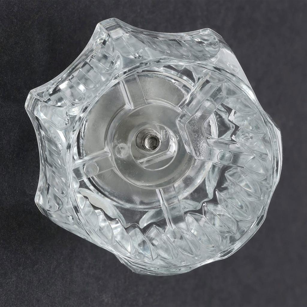 2Pieces Campers Faucet Knobs Replacement Accessory for Bathroom Sink and Shower Hot Cold Water Control Acrylic