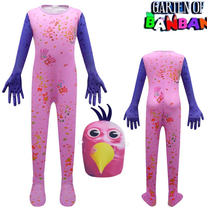 Banban Of Garden Opila Fugl Kostymesett Barn Jumpsuit Halloween Rollelek