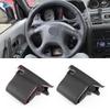 For Mitsubishi L200 1997-2006 Pajero Pinin Space Gear 1998-2001 Hand-stitched Perforated Leather Car Steering Wheel Cover Trim