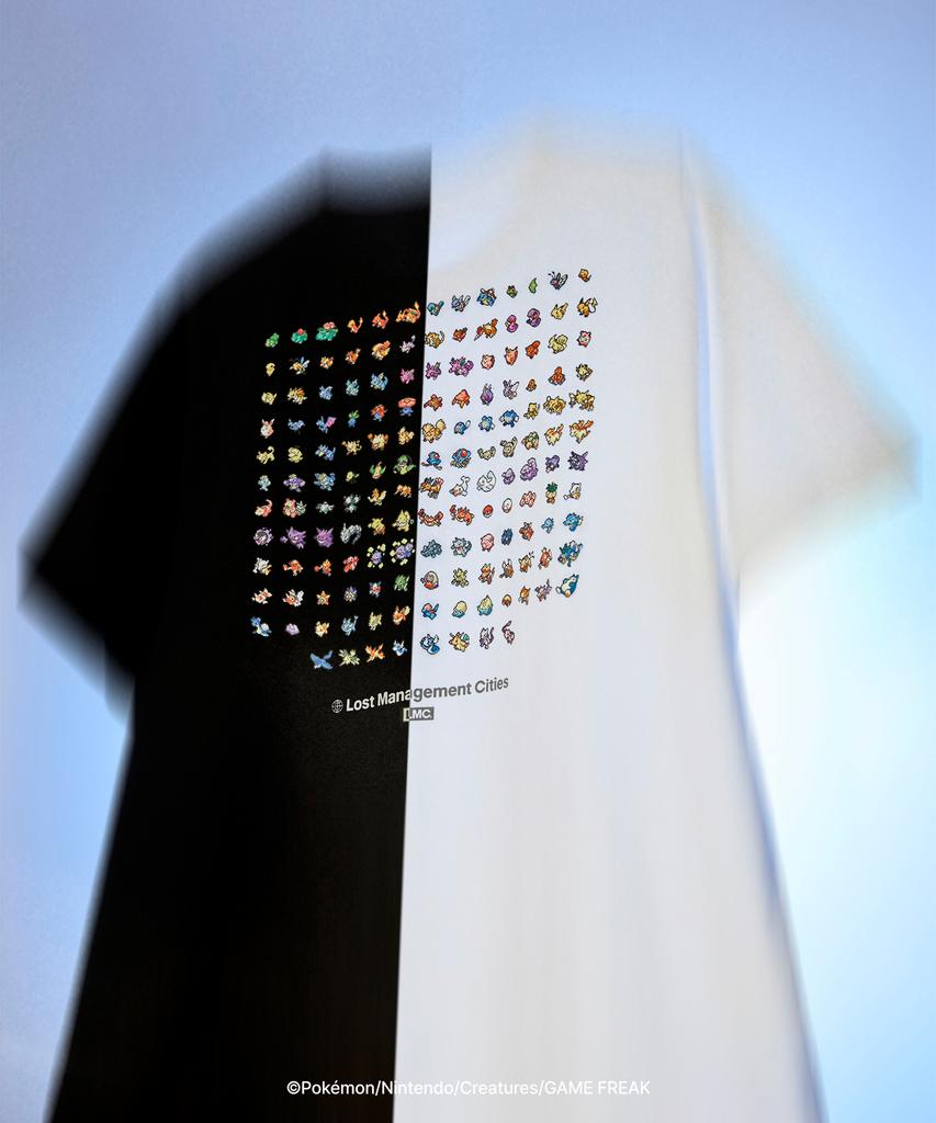 LMC Pokémon Pixel Art 151 Tee White