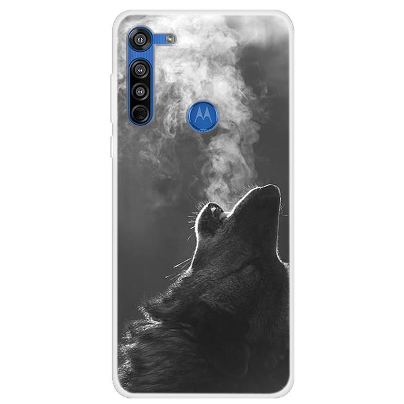 Moto G8 Power Kılıfı Yumuşak Silikon Arka Kılıf Motorola Moto G8 Plus Telefon Kılıfı İçin Moto G8 Power Lite G 8 G8+ Sevimli Kapaklar