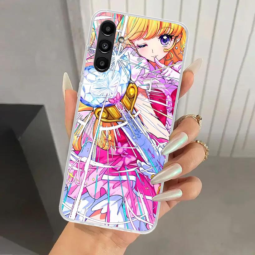 Pretty Cure Anime Phone Case for Samsung Galaxy A17 A16 A37 A26 A36 A57 A56 A15 A25 A35 A55 A14 A24 A34 A54 A13 A23 A33 A53 Gala