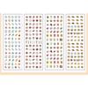 Decorative Sticker DIY Craft Sticker Waterproof Featuring Pixels Art for Artistic Notebooks and Nail Designs Easy Apply