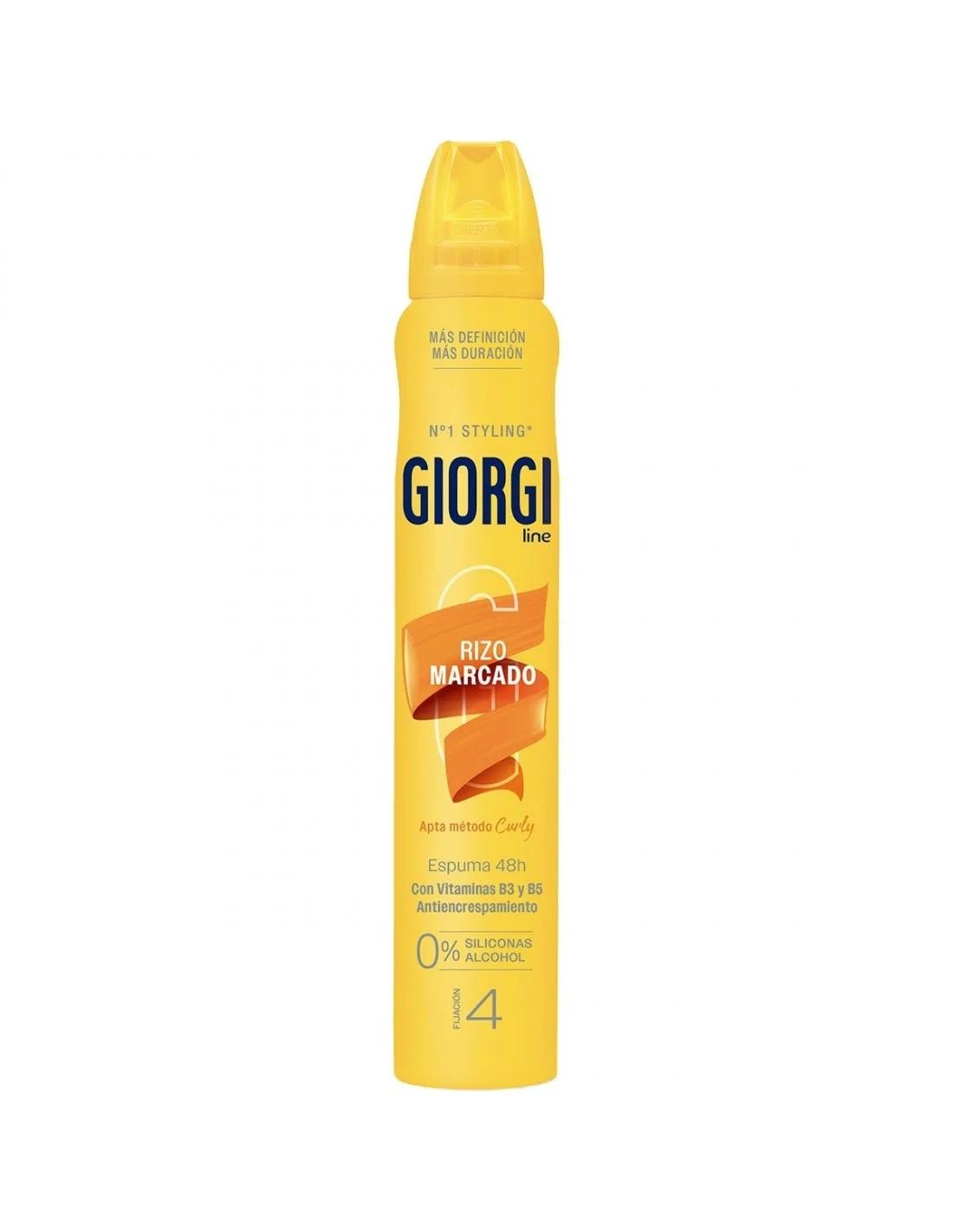 Giorgi Line Rizos Marcados Espuma Fijadora Metodo Curly N4 250мл