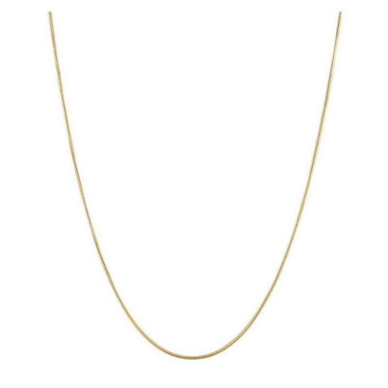 Women Neck Chain Gold Color Choker Necklaces Thin Chain On The Neck Minimalist Pendant Jewelry Chocker Collar For Girl