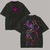 2026 Heißer Verkauf Vintage Gewaschen Code Geass Anime Grafik T-Shirt Herren Damen Bedrucktes T-Shirt Sommer Freizeit Modekleidung Oberteile Hohe Qualität Streetwear