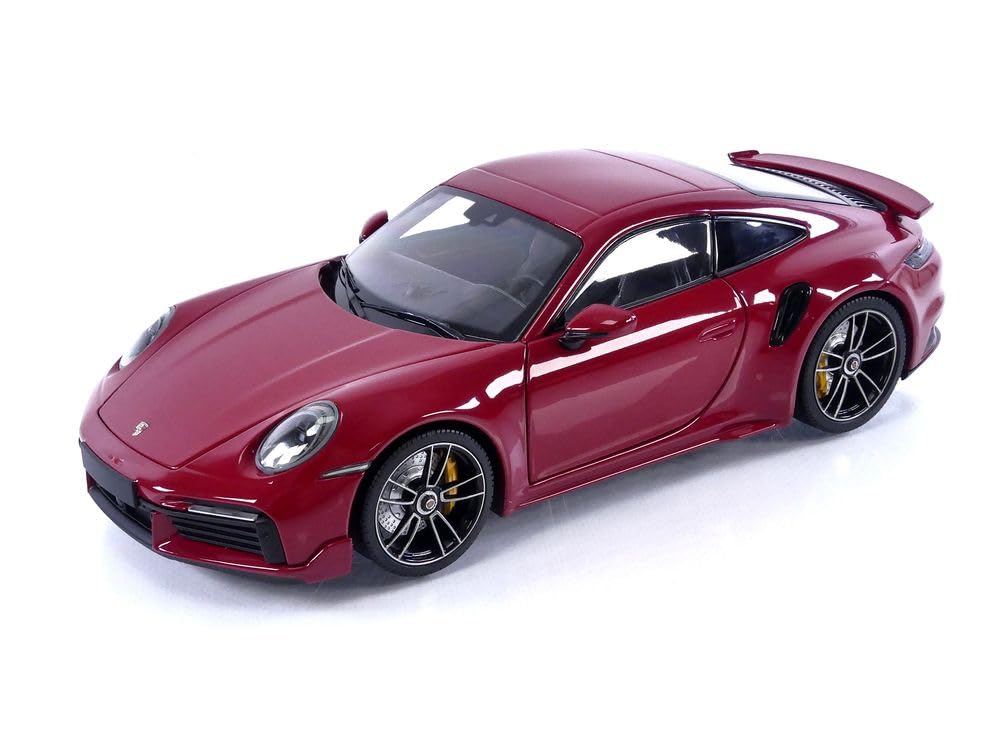 

Minichamps Porsche 911 Turbo S Coupe Sport Design 2021 Red 1/18 (992)