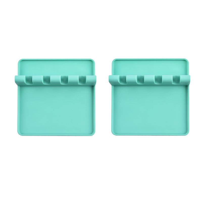 Silicone Kitchen Utensil Holder & Heat-Resistant Mat