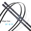 Auto-Wischerblatt für BMW 5er F07 F10 F11 2011–2016 Scheibenwischer 520i 523i 528i 530i 535i 550i 518d 520d Auto