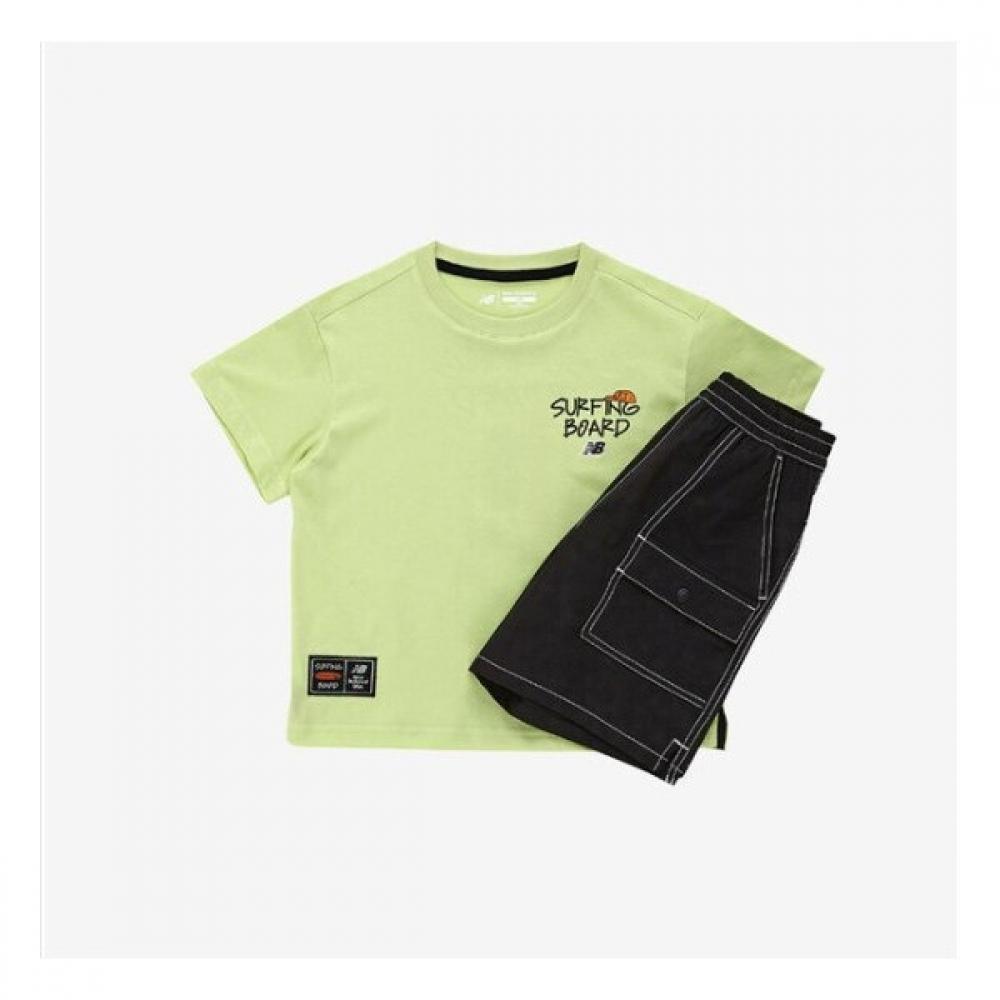 

New Balance Kids SurfinG Colorful Uni Set Up Nk9ye2701u LiGht G (41)Light Green/110