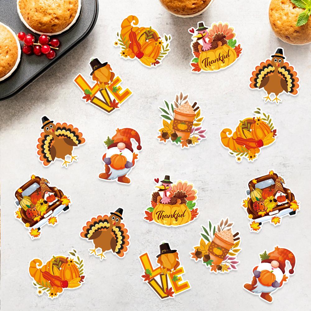 Pumpkin Thanksgiving Turkey Harvest Festival Theme Confetti Event Decor Prop