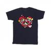 The Powerpuff Girls Girls Holding Hands Heart Cotton T-Shirt