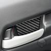 Real Carbon Fiber Car Accessories Door Handle Bowl Decorative Trim Cover Soft Sticker For Honda Fit /Jazz GR9  2024 2025
