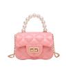 New jelly bag ladies handbags pearl portable jelly bag